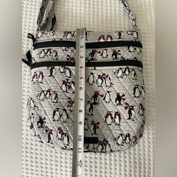 Vera Bradley Quilted Penguin Print Shoulder Bag - Picture 9 of 16